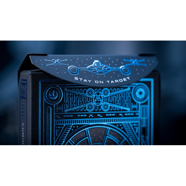 Star Wars Light Side (Blue) Playing Cards by theory11