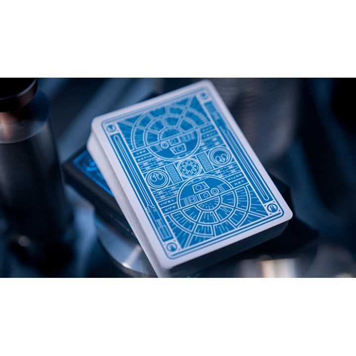 Star Wars Light Side (Blue) Playing Cards by theory11