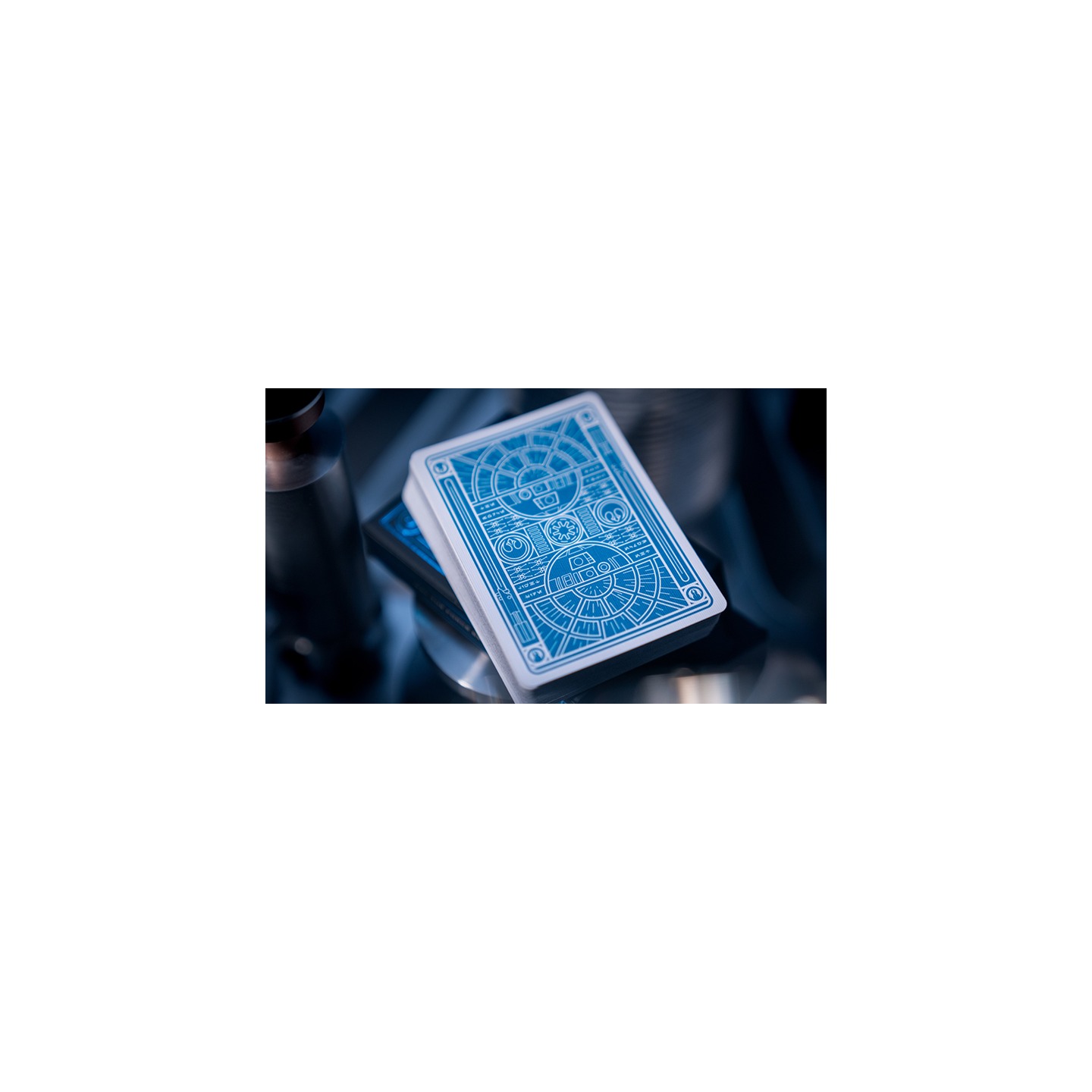 Star Wars Light Side (Blue) Playing Cards by theory11