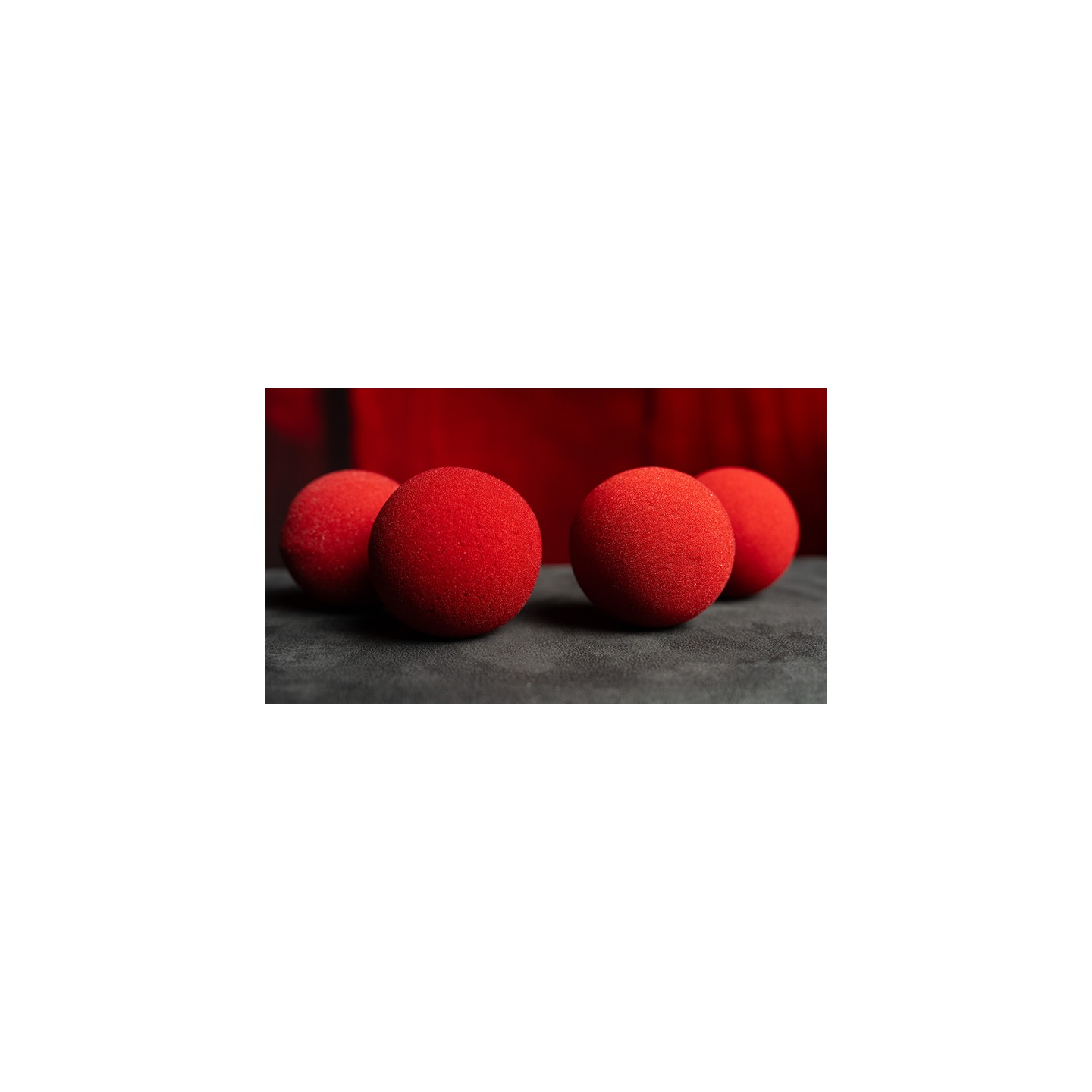 Magic Sponge Balls 4PK RED 3" by Murphy's Magic