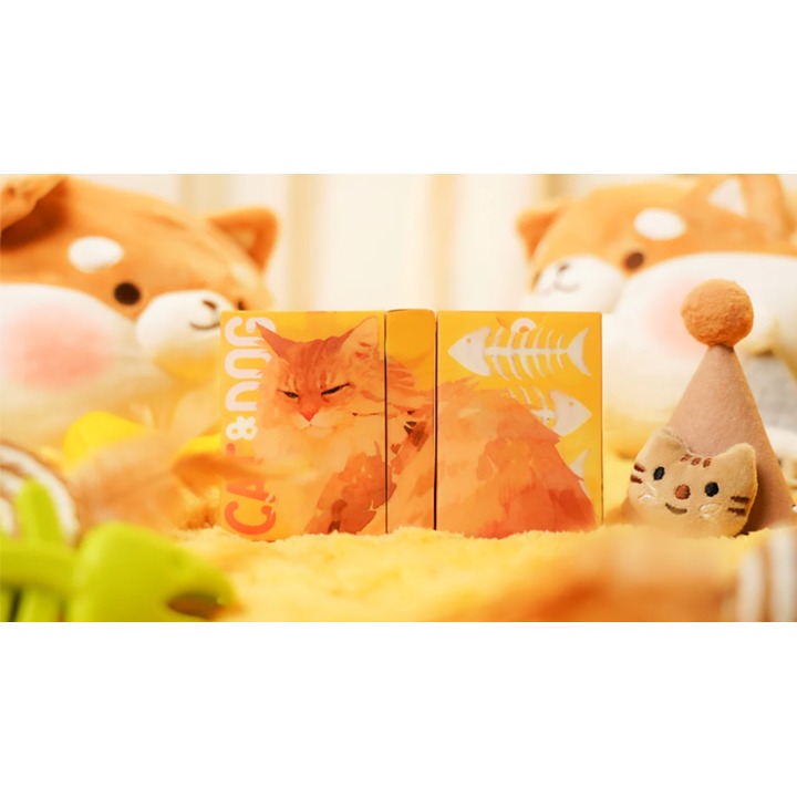 Cat & Dog Playing Cards by TCC Fashion