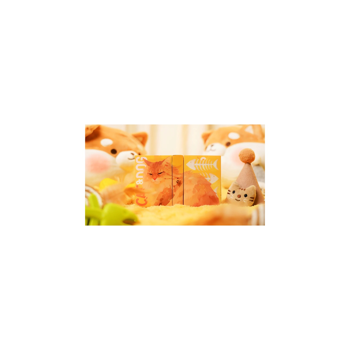 Cat & Dog Playing Cards by TCC Fashion