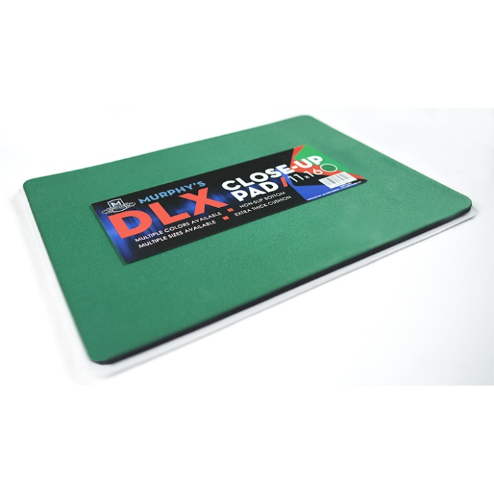 Deluxe Close-Up Pad 11X16 (Green) by Murphy's Magic Supplies