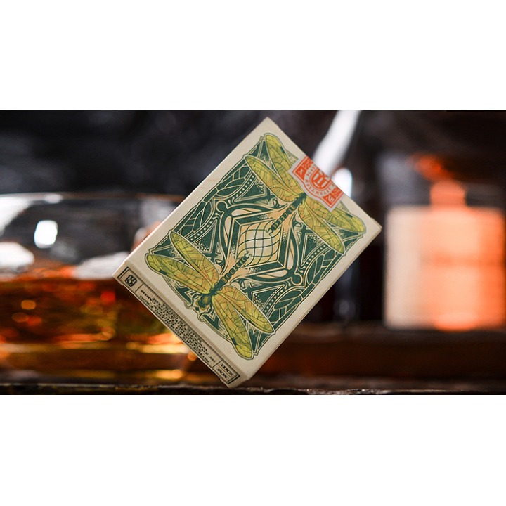 Notorious Gambling Frog (Green) Playing Cards by Stockholm17