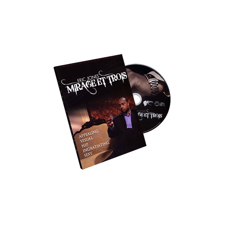 Eric Jones Set: Mirage et Trois and Extension of Me (includes Karate Coin) by Eric Jones and Kozmomagic - DVD