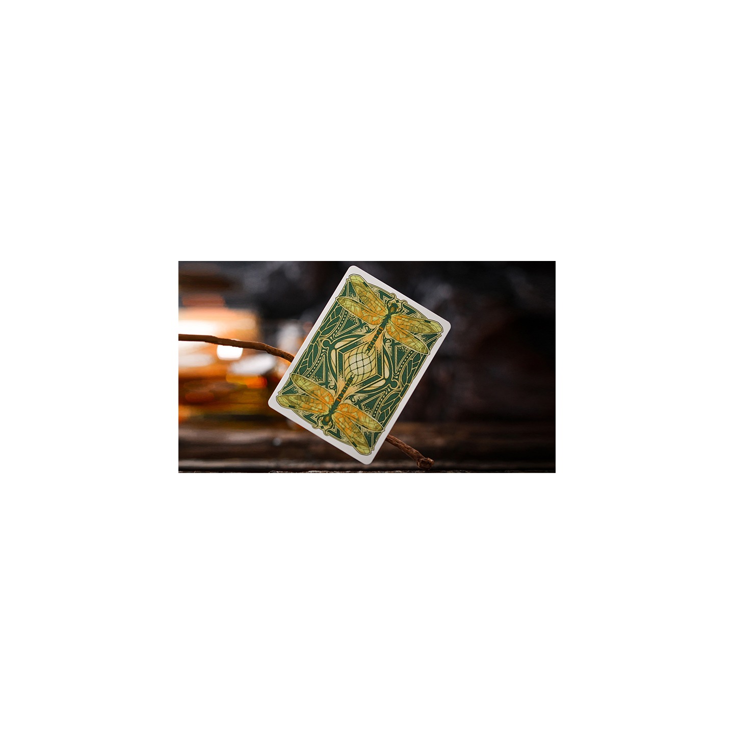 Notorious Gambling Frog (Green) Playing Cards by Stockholm17
