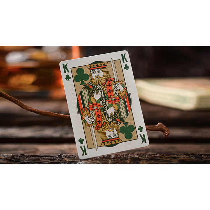 Notorious Gambling Frog (Green) Playing Cards by Stockholm17