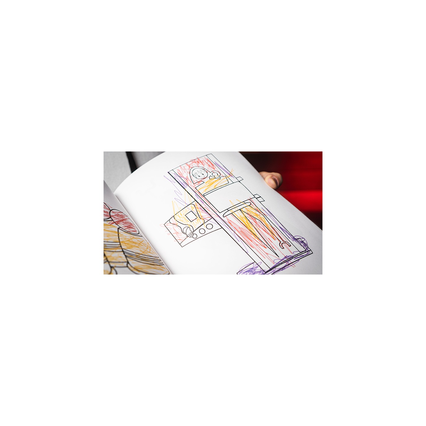 MAGIC SHOW Coloring Book DELUXE (4 way) by Murphy's Magic