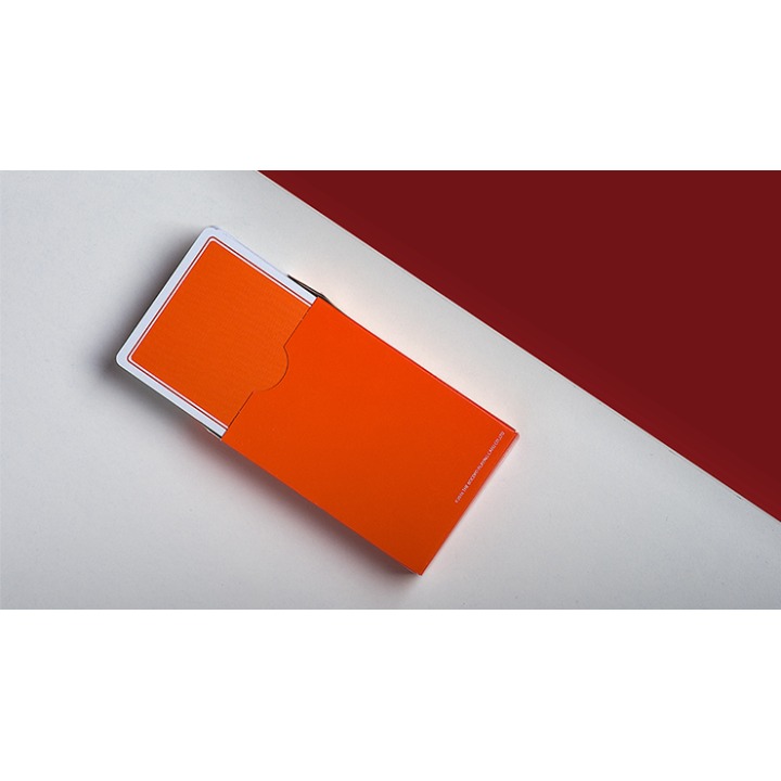 Magic Notebook Deck - Limited Edition (Orange) by The Bocopo Playing Card Company