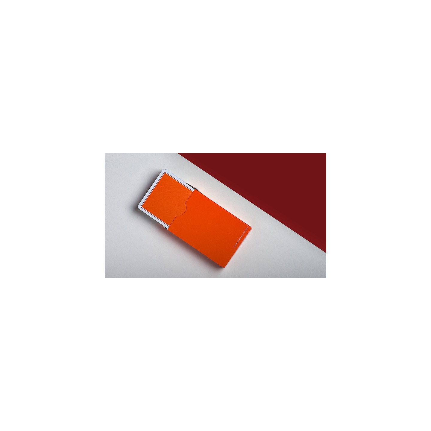 Magic Notebook Deck - Limited Edition (Orange) by The Bocopo Playing Card Company
