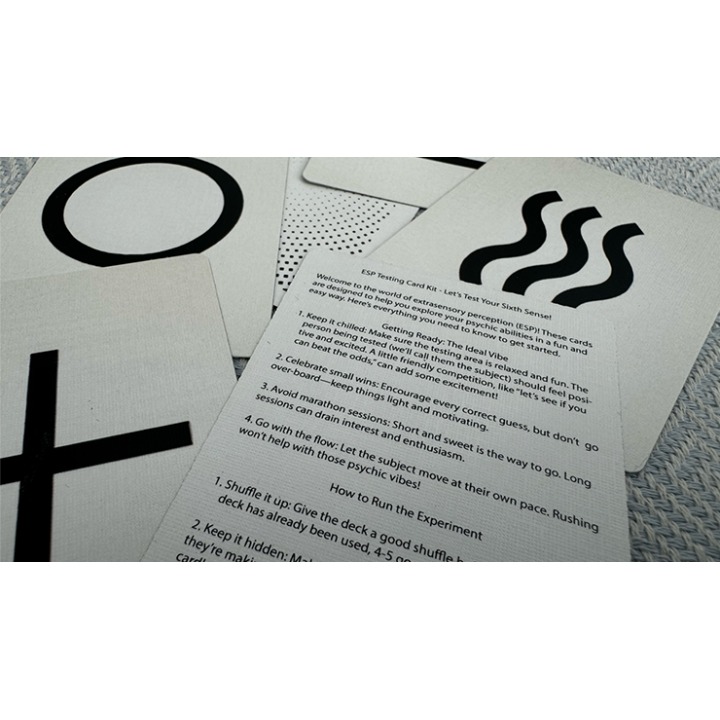ESP Testing Cards by Dead Rebel Magic