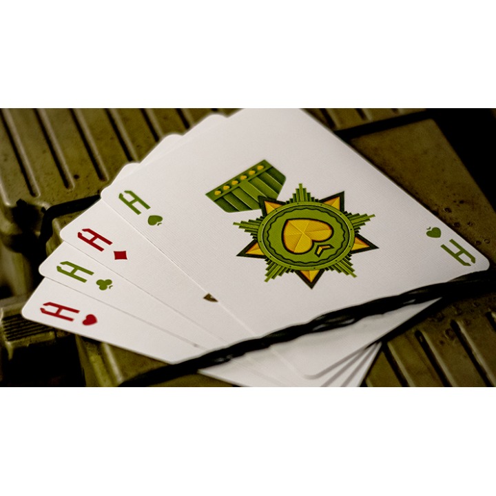 Military Playing Cards by Riffle Shuffle