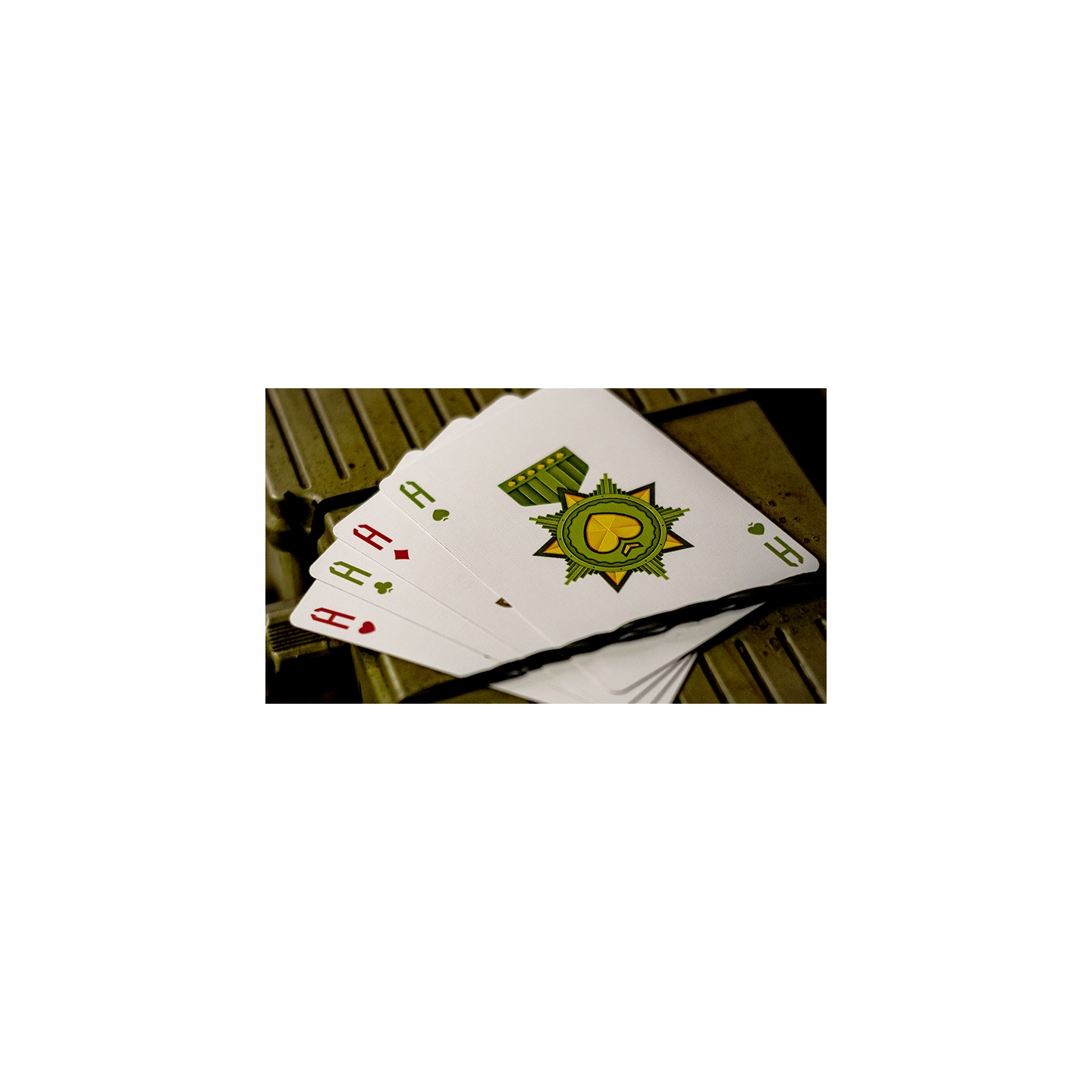 Military Playing Cards by Riffle Shuffle