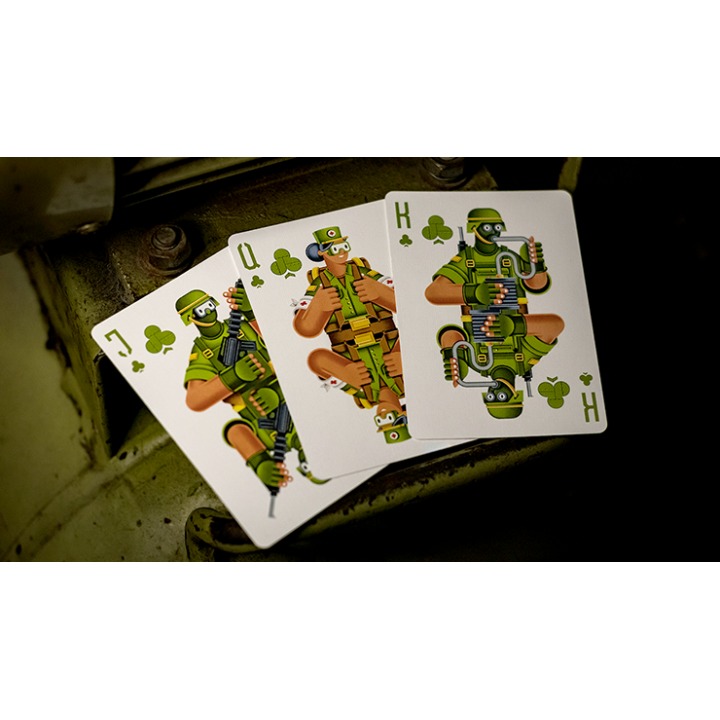 Military Playing Cards by Riffle Shuffle