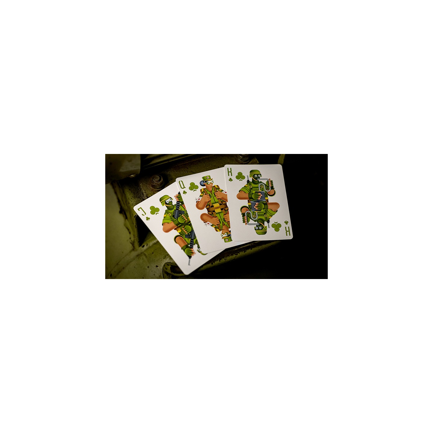 Military Playing Cards by Riffle Shuffle