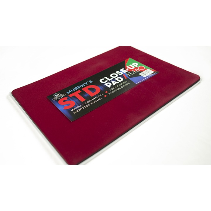 Standard Close-Up Pad 11X16 (Red) by Murphy's Magic Supplies