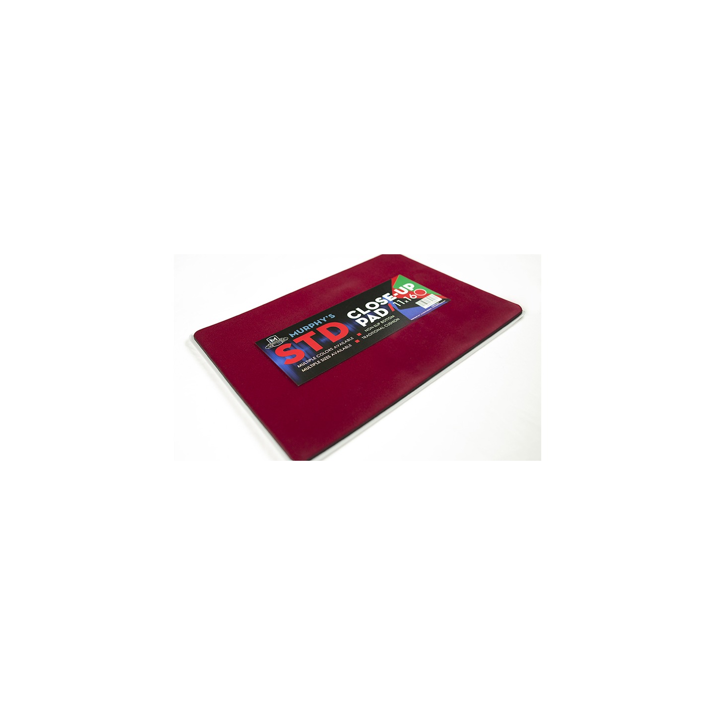 Standard Close-Up Pad 11X16 (Red) by Murphy's Magic Supplies