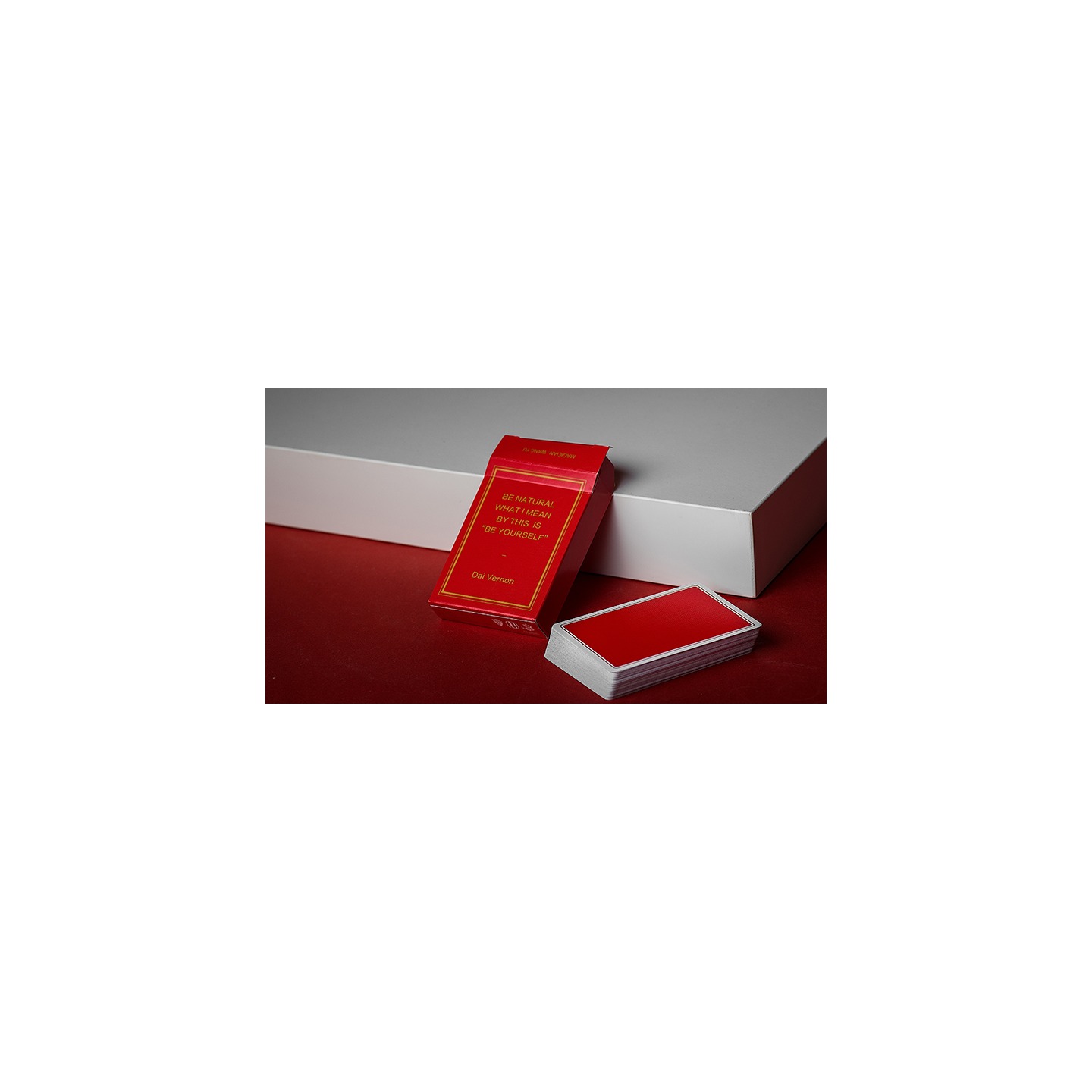 Magic Notebook Deck - Limited Edition (Red) by The Bocopo Playing Card Company