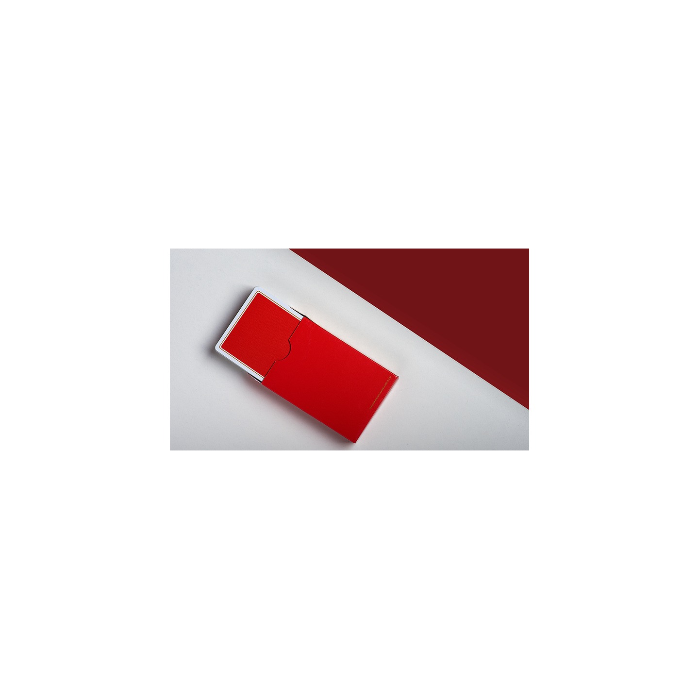 Magic Notebook Deck - Limited Edition (Red) by The Bocopo Playing Card Company
