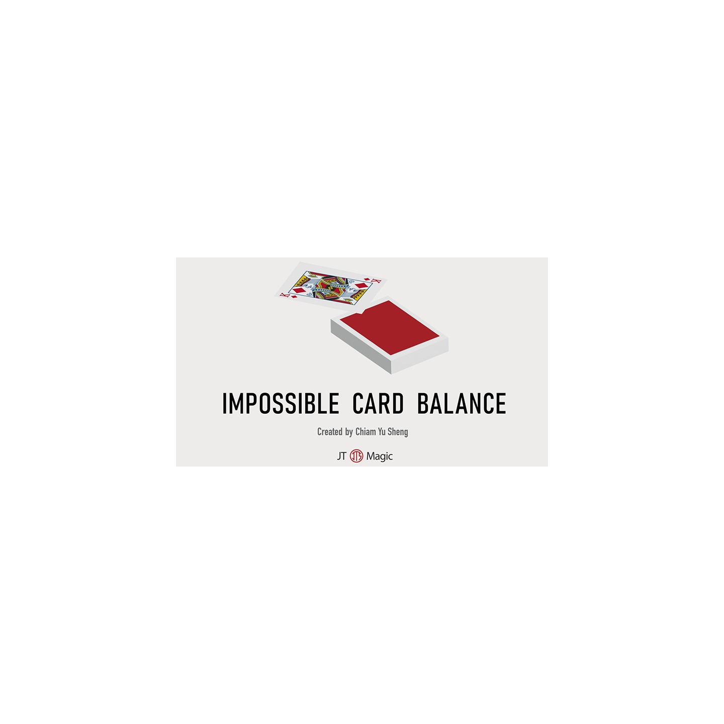 Impossible Card Balance (Red) by Chiam Yu Sheng and JT