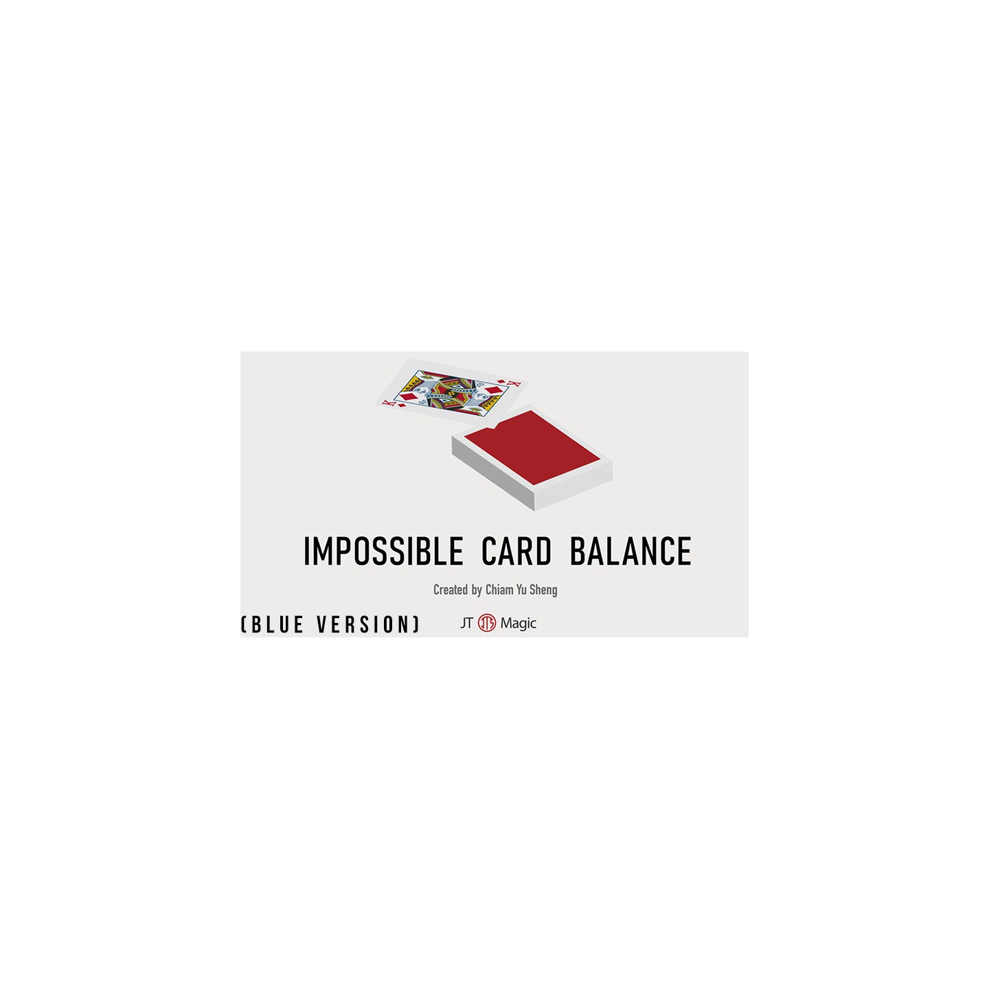 Impossible Card Balance (Blue) by Chiam Yu Sheng and JT