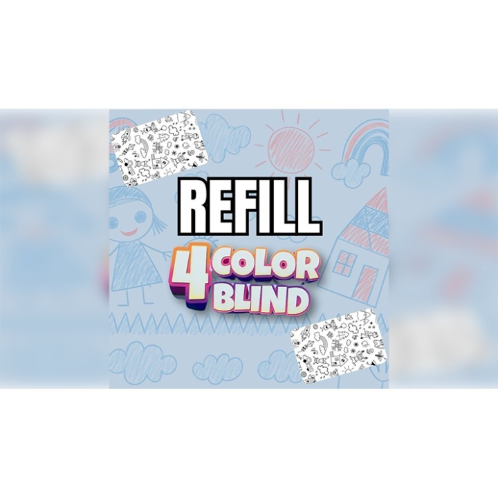 4 Color Blind Refill by Guillaume Bienne
