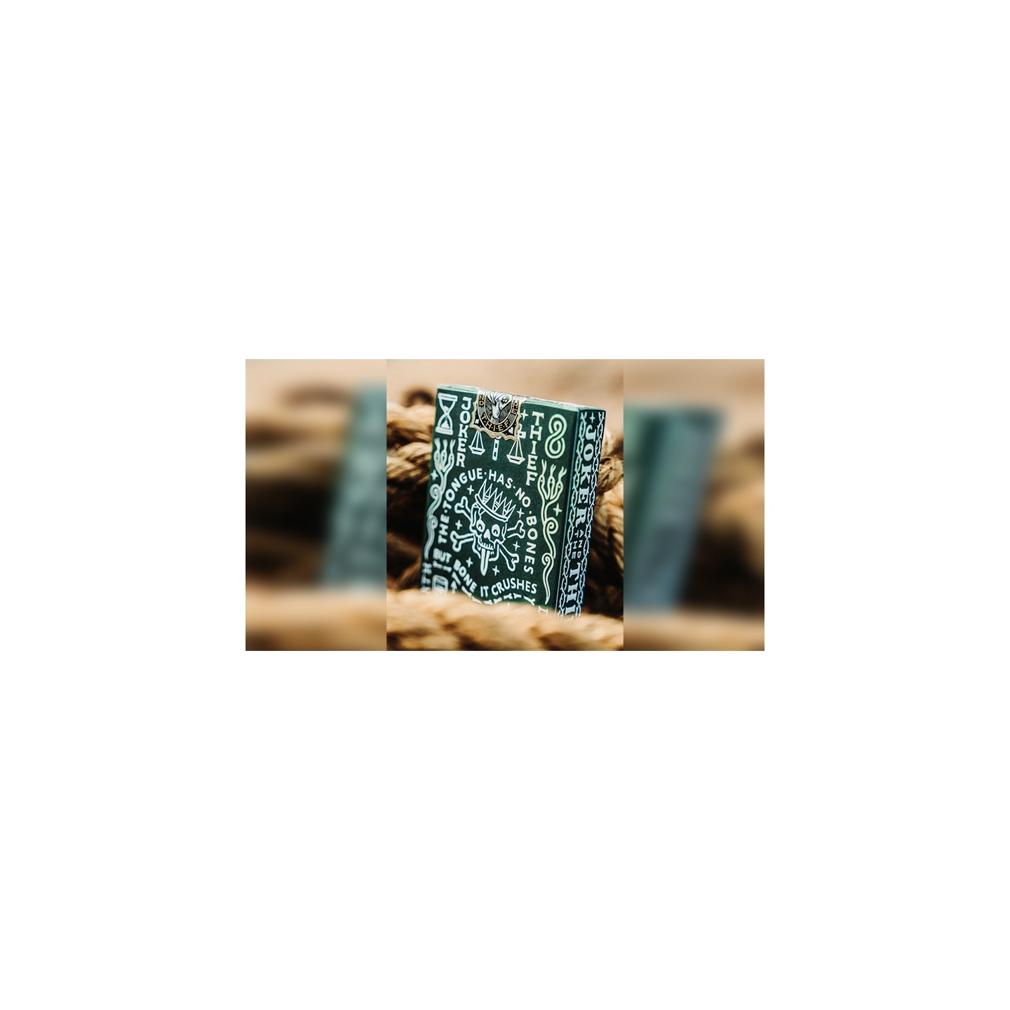 JT Crown (Green) Playing Cards by Joker and the Thief