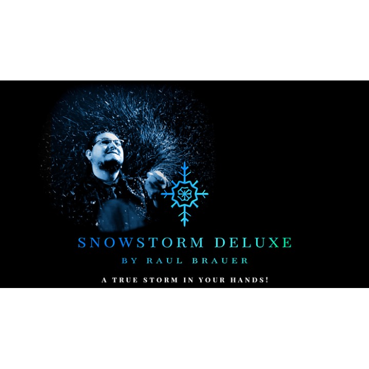 Snowstorm Deluxe (White) by Raul Brauer
