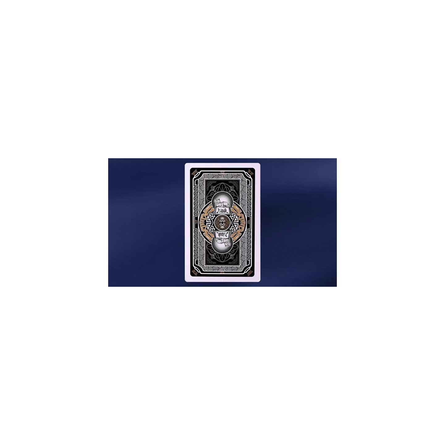 GUAN DAM -Warriors of the Three Kingdoms (Black) Playing Cards by YOKAGAME