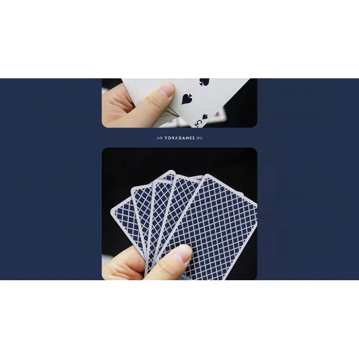 Warriors Of Three Kingdoms (Blue) Playing Cards by YOKAGAME