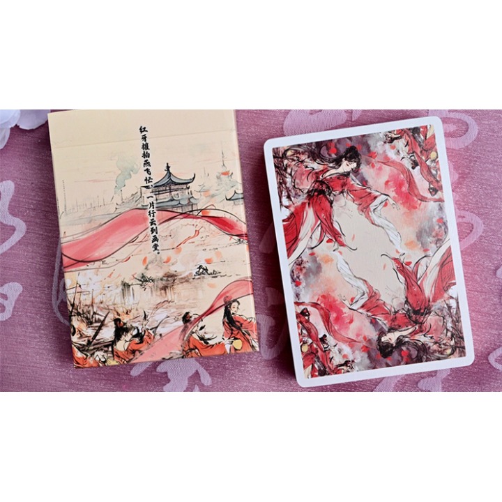 Four Beauties (DiaoChan) Playing Cards