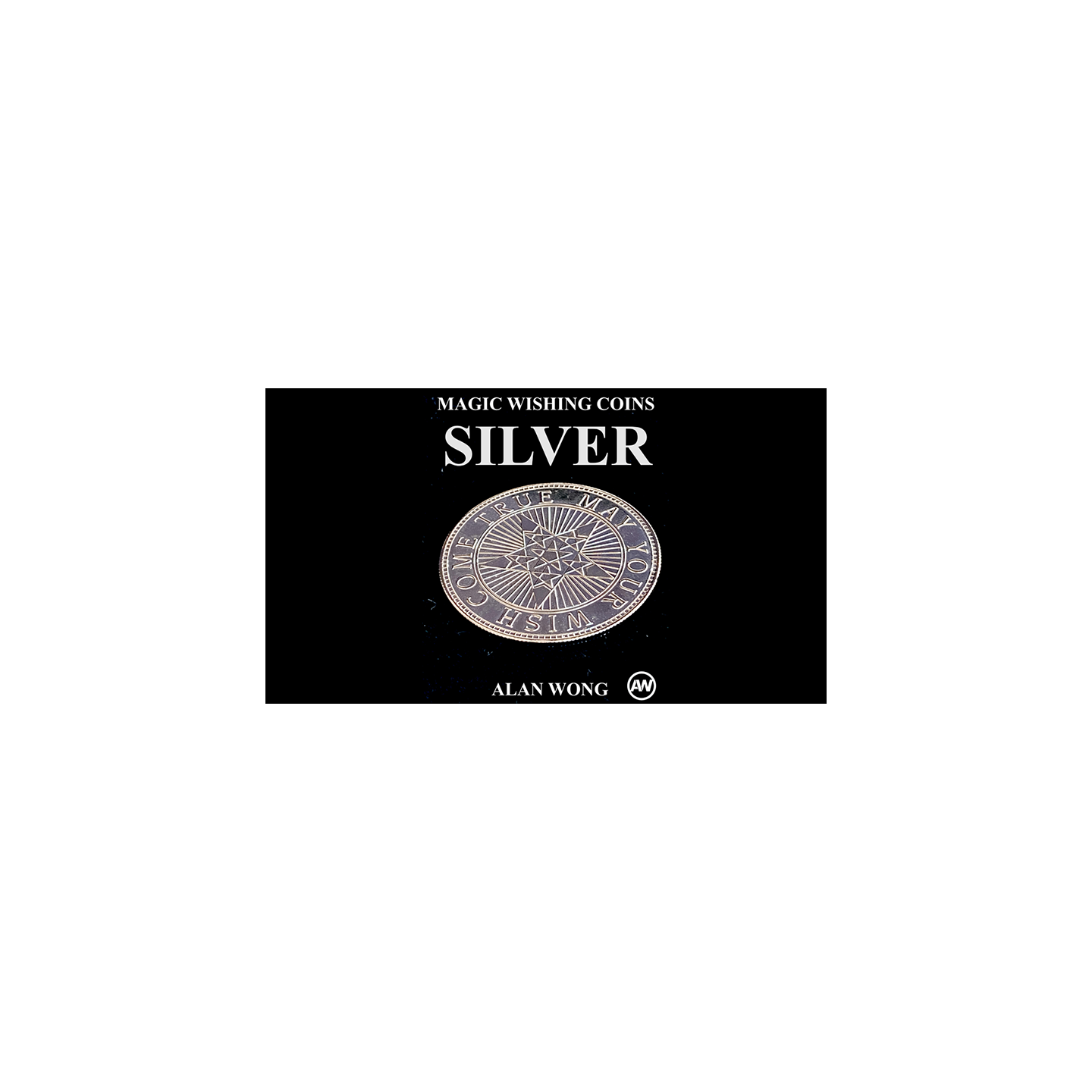 Magic Wishing Coins Silver (12 Coins) by Alan Wong