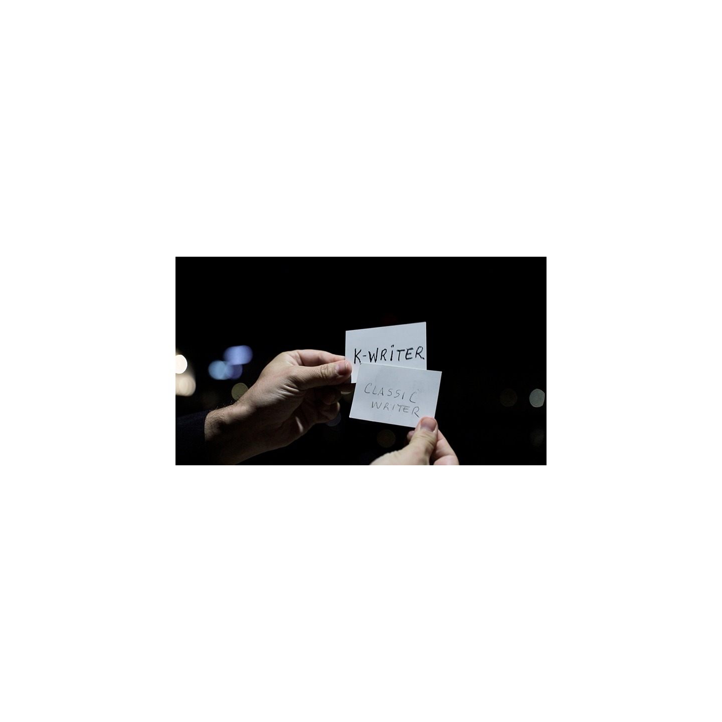 K-Writer by Kiko Pastur & Invisible Compass