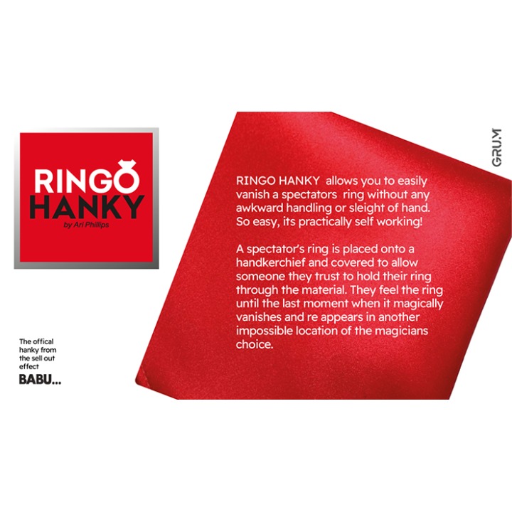 Ringo Hanky (Extra Hanky for BABU) by GRUM®