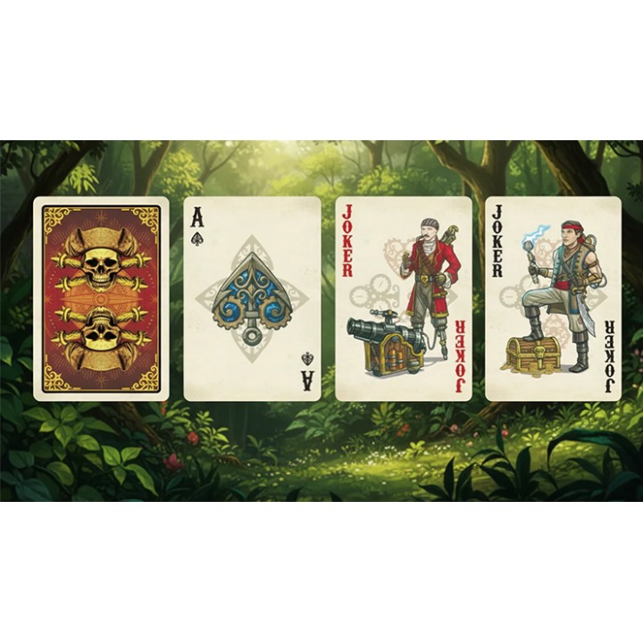 Skeleton Pirates Playing Cards