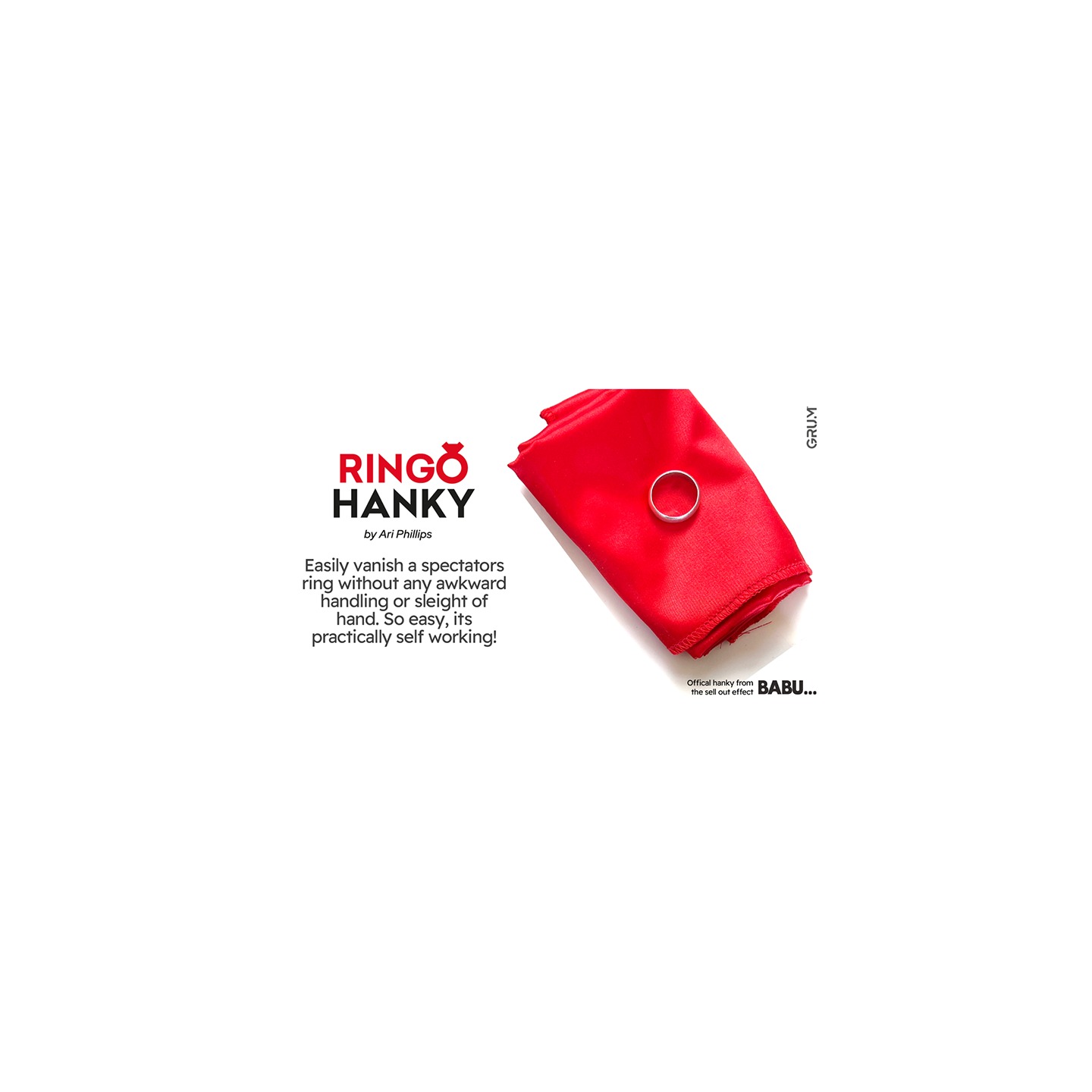 Ringo Hanky (Extra Hanky for BABU) by GRUM®