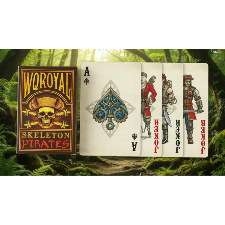 Skeleton Pirates Playing Cards