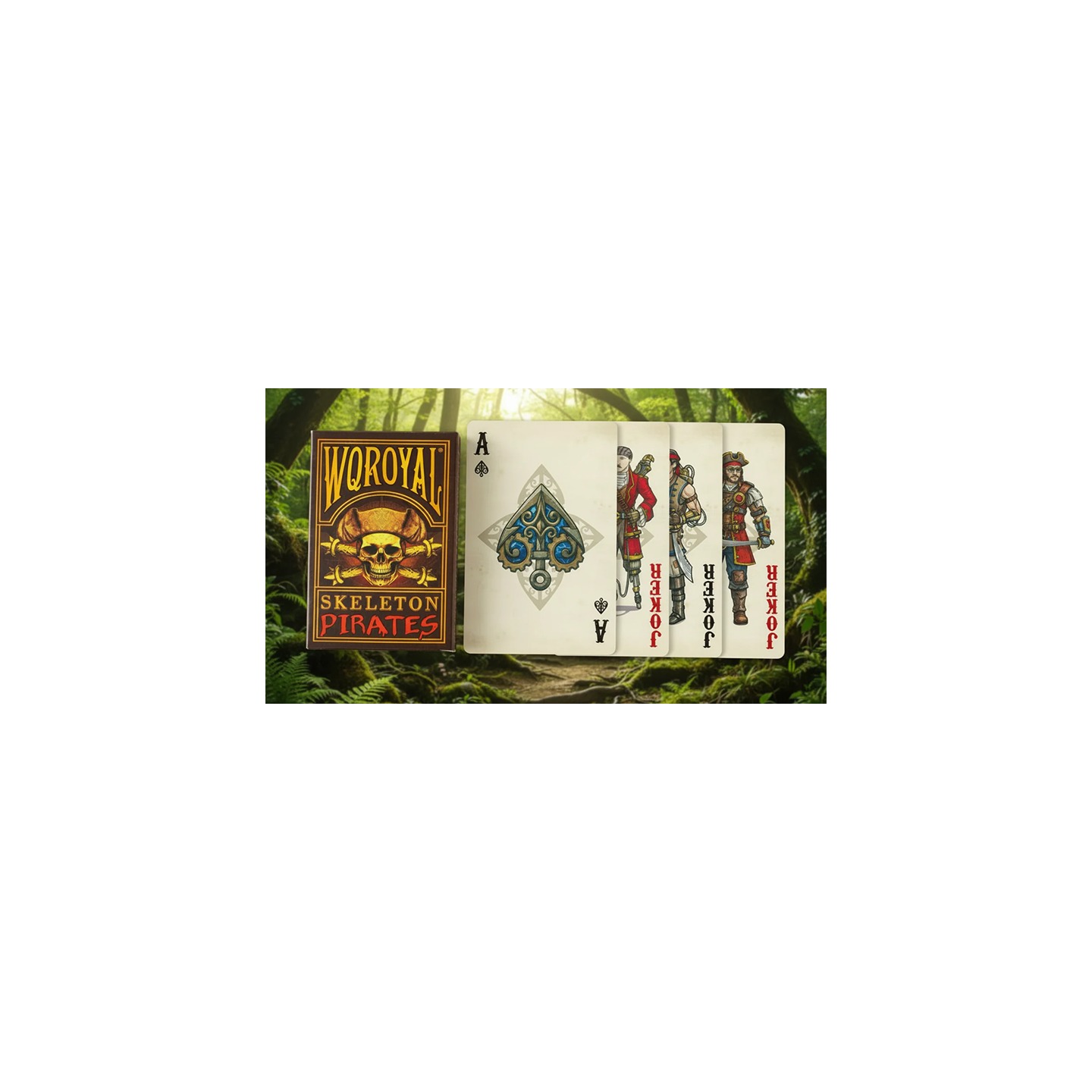 Skeleton Pirates Playing Cards