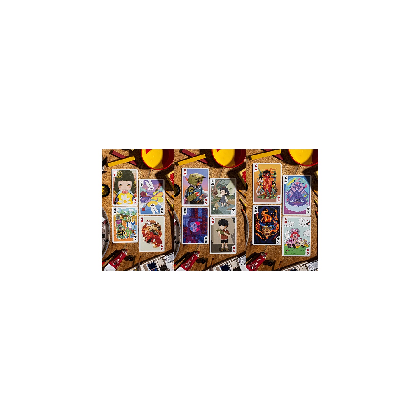 Bicycle Sari Sari (Code Red Edition) Playing Cards
