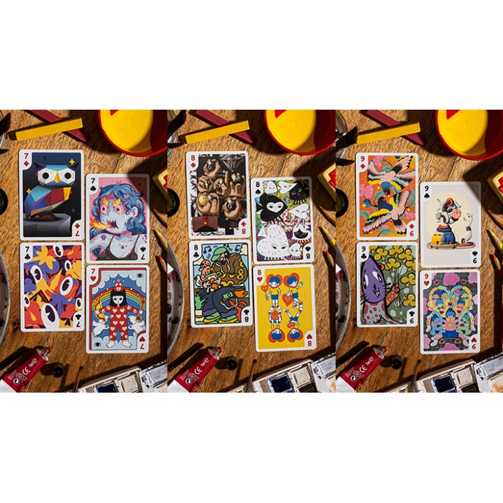 Bicycle Sari Sari (Code Red Edition) Playing Cards