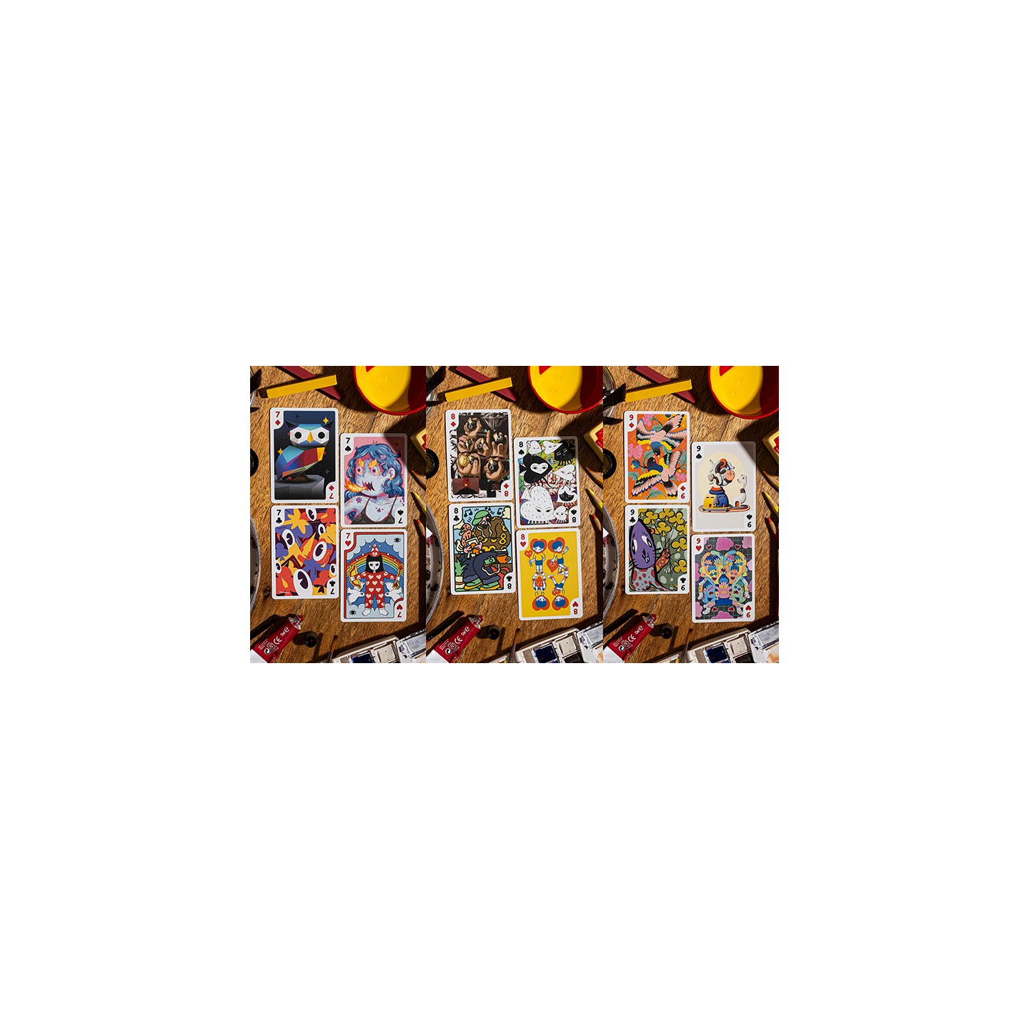 Bicycle Sari Sari (Code Red Edition) Playing Cards