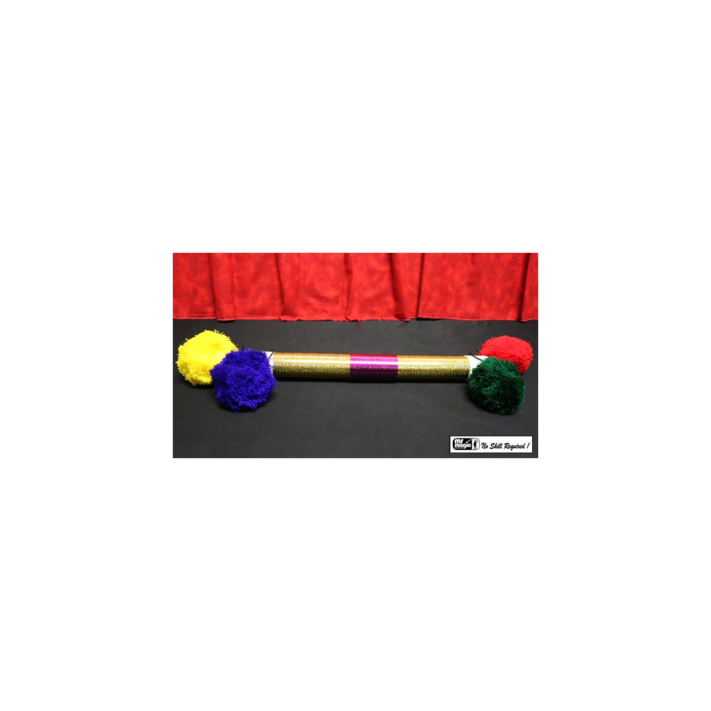 Super Pom Pom Stick (Glitter) by Mr. Magic