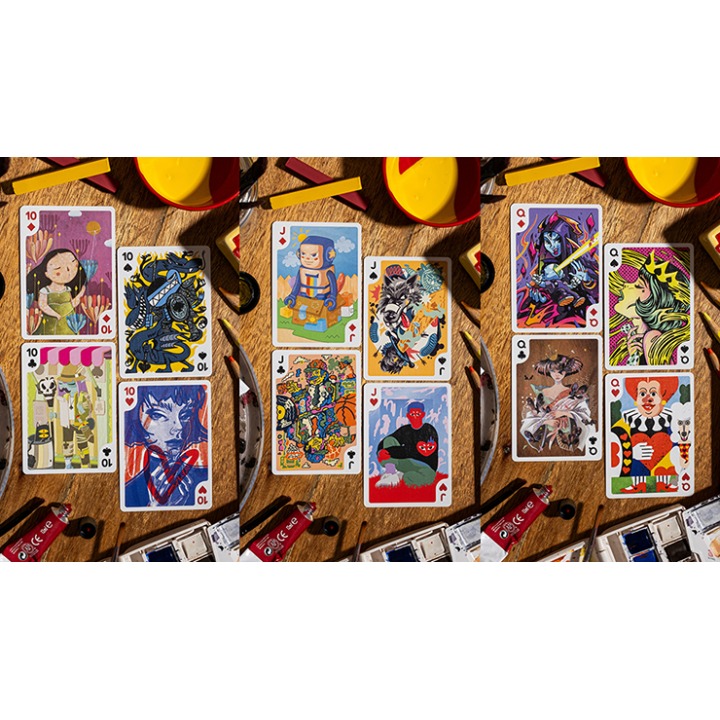 Bicycle Sari Sari (Code Red Edition) Playing Cards