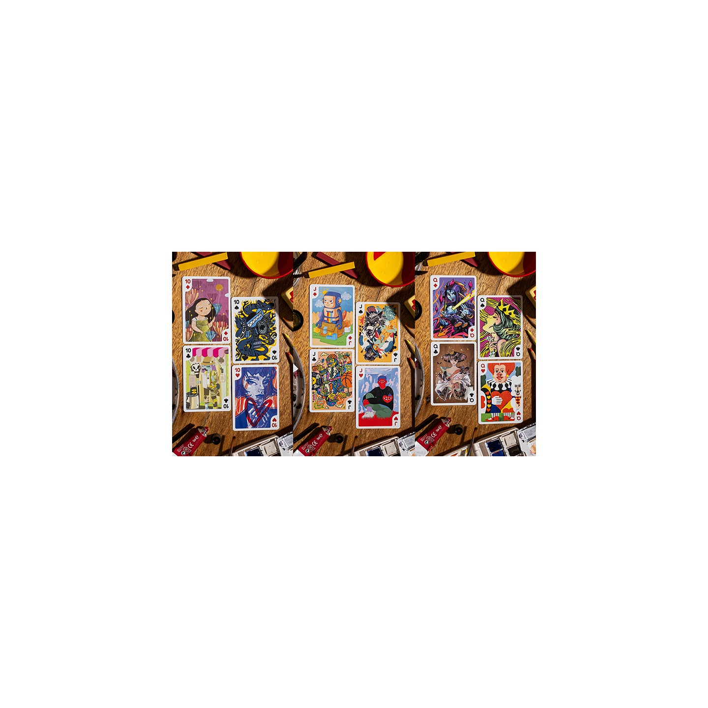 Bicycle Sari Sari (Code Red Edition) Playing Cards
