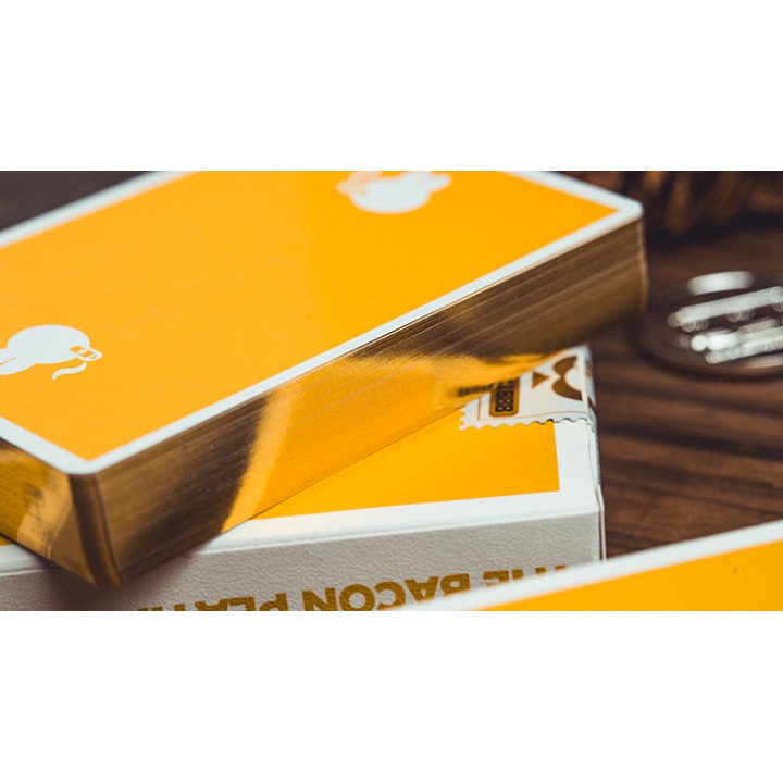 Gilded Milk Casino Deck (Gold) by Bacon Playing Card Company