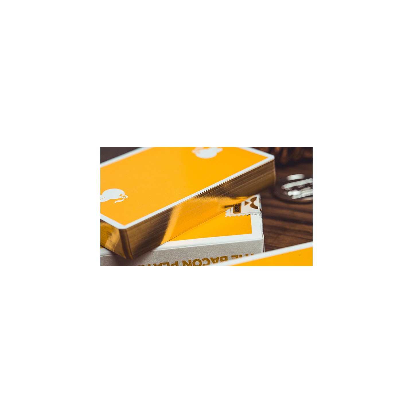 Gilded Milk Casino Deck (Gold) by Bacon Playing Card Company
