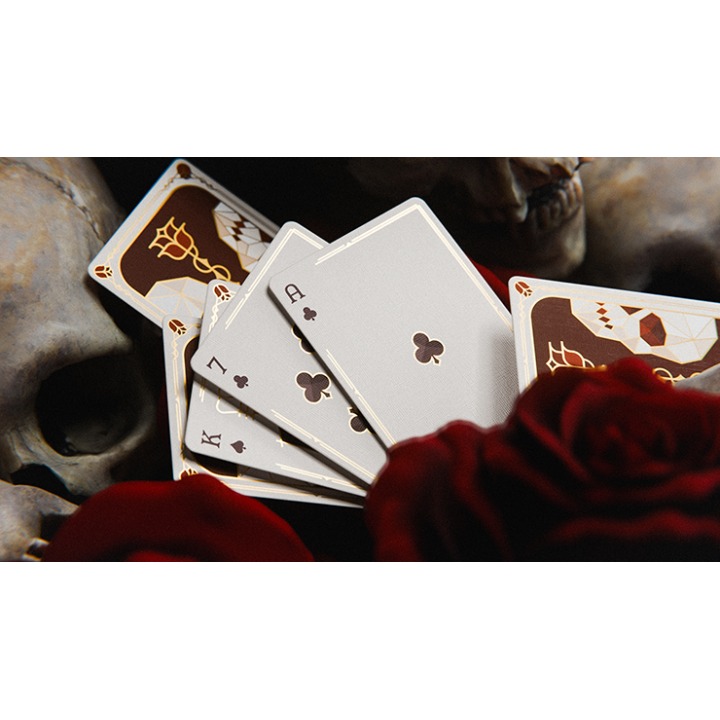 Skulls & Roses Playing Cards