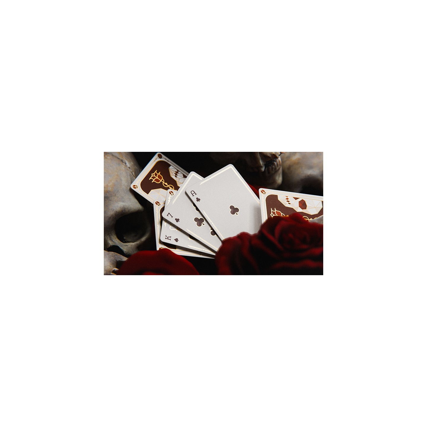Skulls & Roses Playing Cards