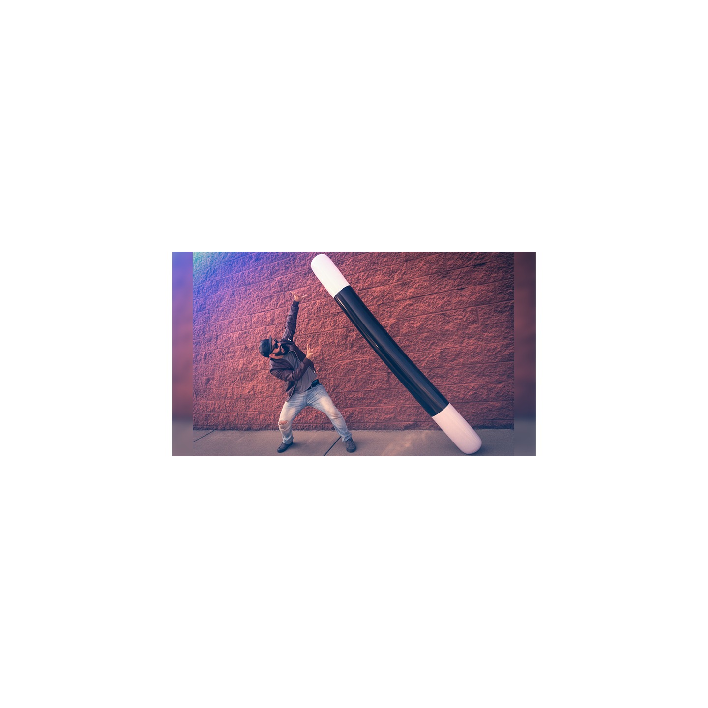 INFLATABLE WAND MEGA (8FT.) by Murphy's Magic Supplies