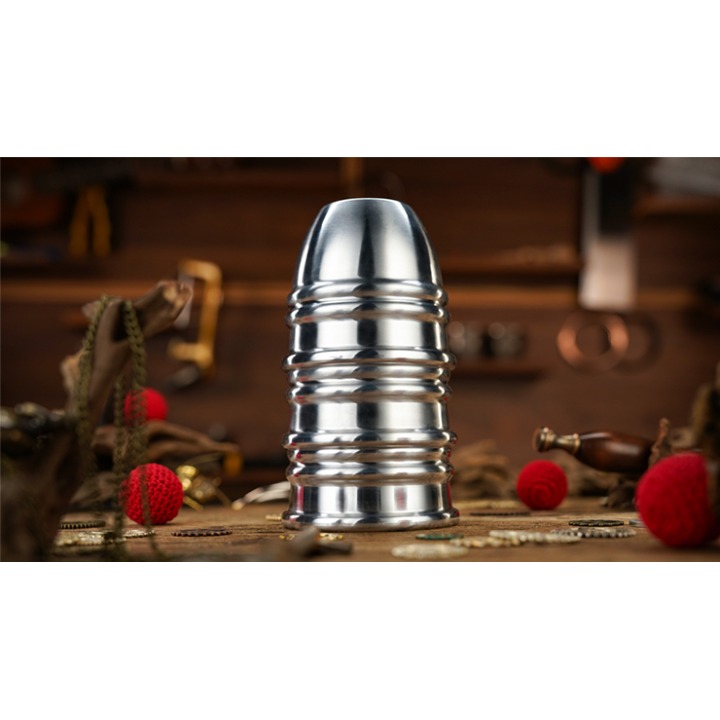 Aluminum Alloy Cups and Balls Set by TCC Magic